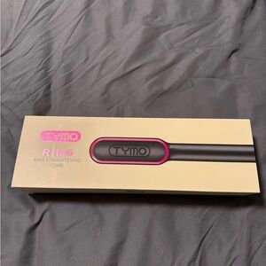 TYMO Pink and Black Hair Straightening Comb